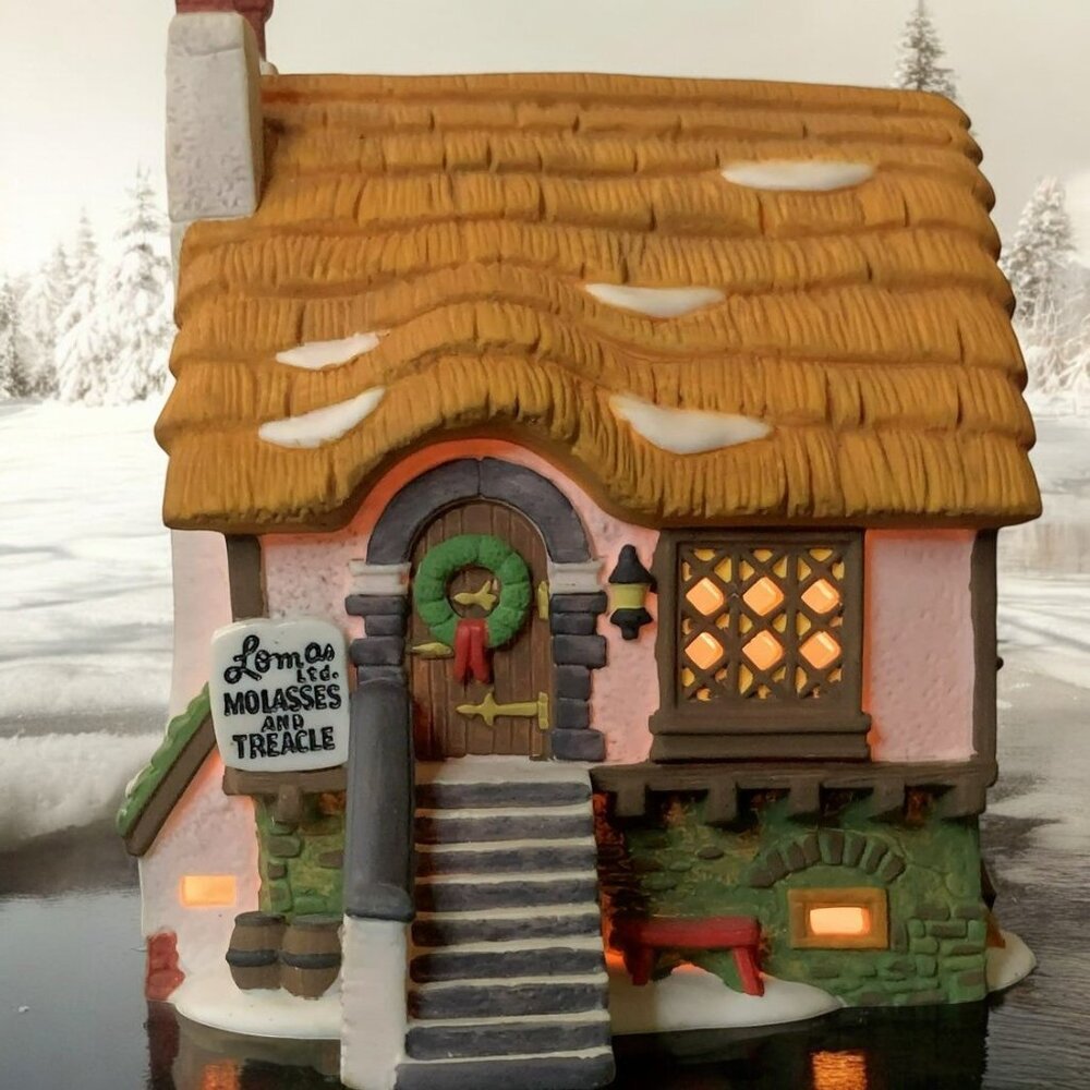 Dept 56 Lomas Ltd Molasses Dickens Village Lighted Christmas Decoration - 1993